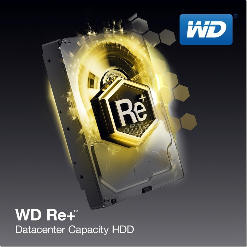WD推出全球最節能高容量3.5吋現代資料中心專用硬碟Re 