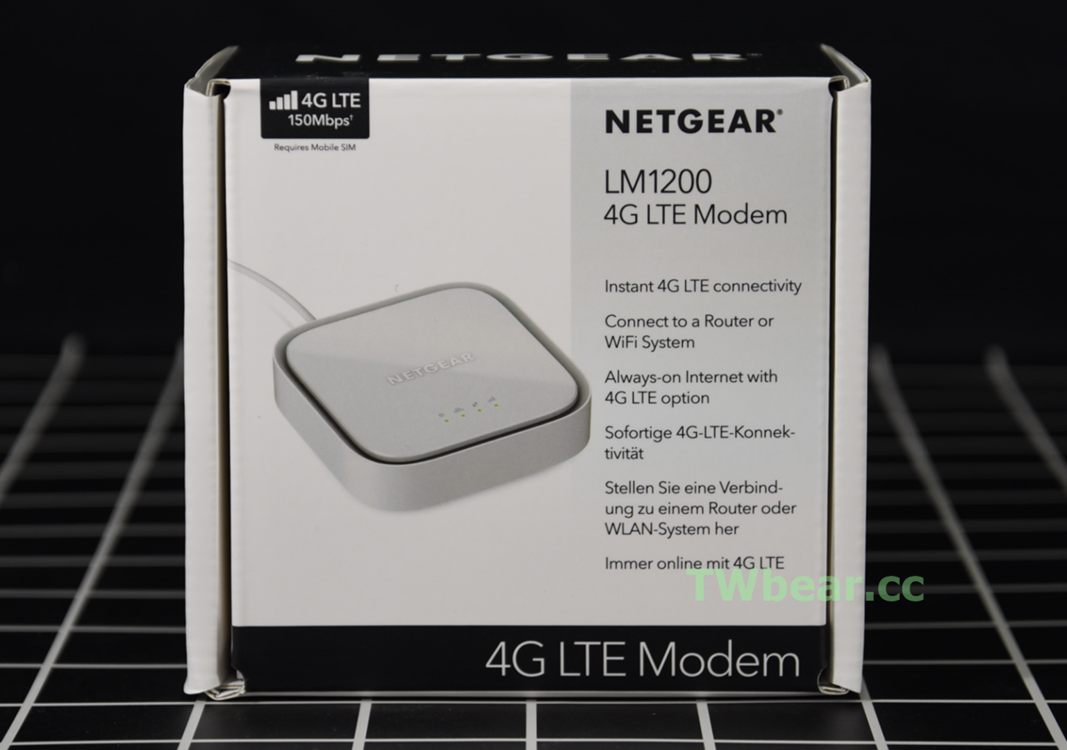 [3C評測-網路通訊]開箱NETGEAR-LM1200 4G LTE路由器行動上網應用與網路自動備援實測暨搭配WAX202無線基地台混合擴充 ...